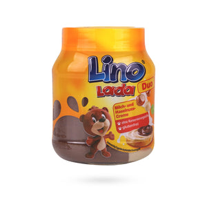 Lino Lada Duo Milch- und Haselnusscreme von Podravka im 350g Glas