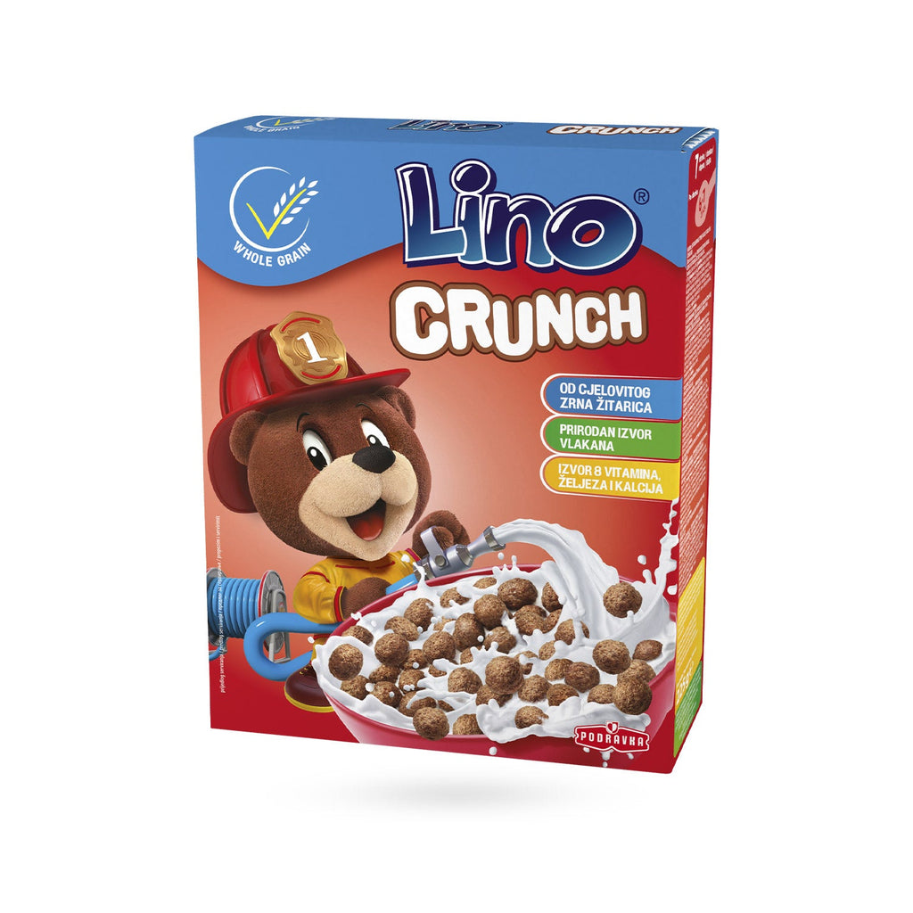Lino Crunch Cerealien von Podravka in der 225g Schachtel